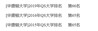 華盛頓大學世界排名第幾?相當于國內什么大學回國認可度如何?
